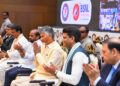 Chandrababu Naidu launching BSNL 4G Network