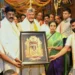 CM offers Pattuvasthrams to Goddess Saraswathi Devi on the occasion of Moolanakshatram on Monday