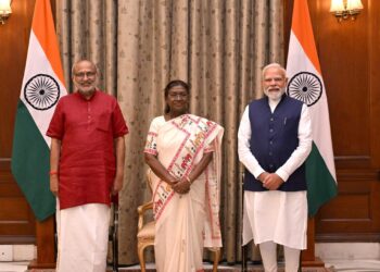 C. P. Radhakrishnan sworn-in as Vice President of India