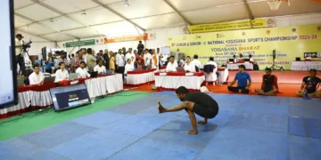National Yoga Championship begins in Vijayawada