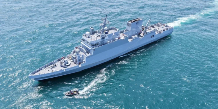 Submarine killer INS Androth was commissioned into the Indian Navy