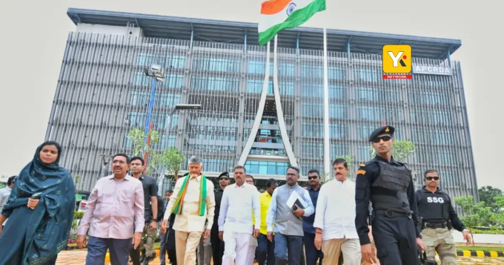 The new AP CRDA Headquarters in Amaravati