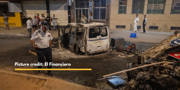 Morocco protests escalated after police shot youngsters in 'self-defence' | credit: El Financiero