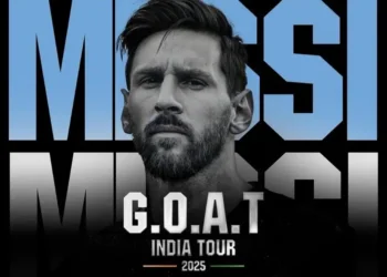 Messi India GOAT tour