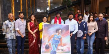 Tilak Varma meets Mega Star Chiranjeevi