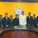 CM Chandrababu Naidu met students who secured admission into IIITs