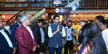 IT and HRD Minister Nara Lokesh invited Australia business leaders to CII Partnership Summit (investment summit) in Visakhapatnam