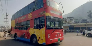 Double-Decker Bus Simhachalam Temple Vizag