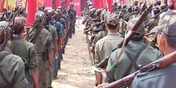 41 Maoists Surrender Before Telangana DGP, 24 Guns Seized