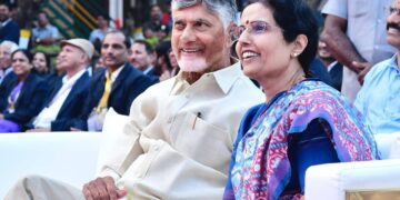 Chandrababu Naidu Praises NTR Trust at Gandipet Event