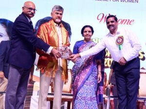 Chandrababu Naidu Praises NTR Trust at Gandipet Event
