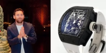 Anant Ambani Gifts Messi Rs 10.9 Cr Richard Mille Watch