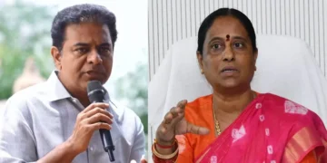 telangana minister konda surekha ktr