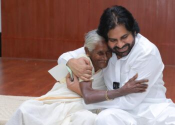 Pawan Kalyan Visits Ippatam, Keeps Promise to Elderly Woman