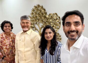 Nara Lokesh Awards ₹2.5 Crore Cash to Cricketer Sricharani