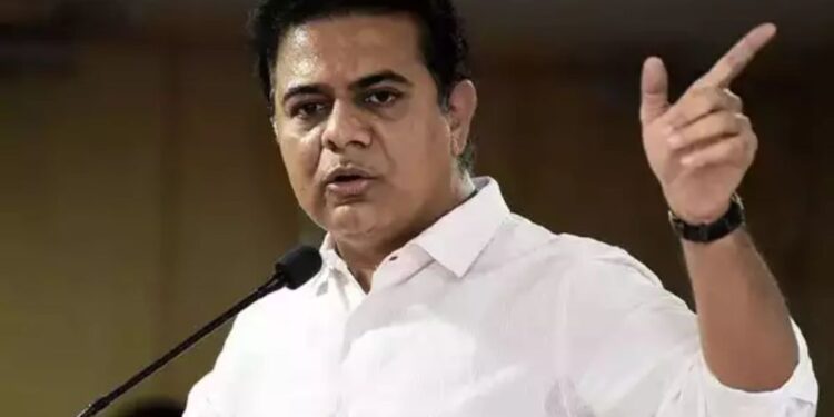 KTR Slams Congress, Says CM Lacks Knowledge on Water Issues