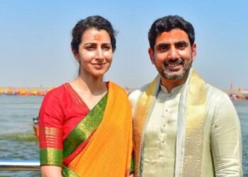 Nara Lokesh Shares Emotional Birthday Wishes for Wife Brahmani