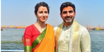 Nara Lokesh Shares Emotional Birthday Wishes for Wife Brahmani