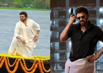 Chiranjeevi and Venkatesh