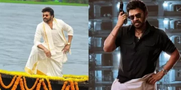 Chiranjeevi and Venkatesh