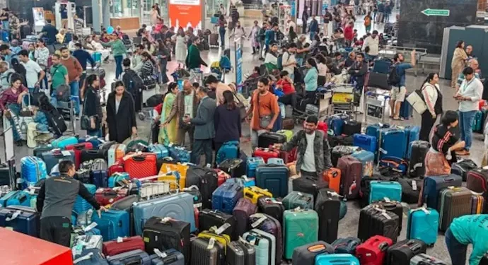 IndiGo Flight Gannavaram Airport