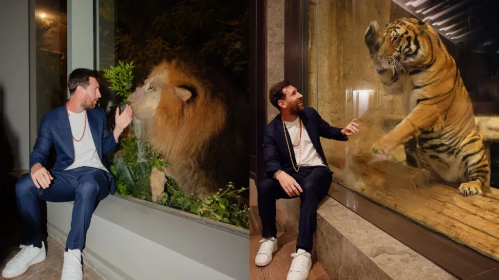 Lionel Messi Creates Special Memories With Wildlife in India