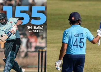 Rohit Sharma Smashes 155 in Vijay Hazare Trophy Comeback