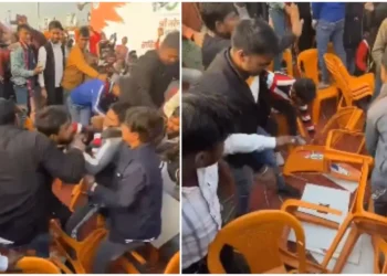 Samosa Fight at PM Modi’s Lucknow Event Goes Viral