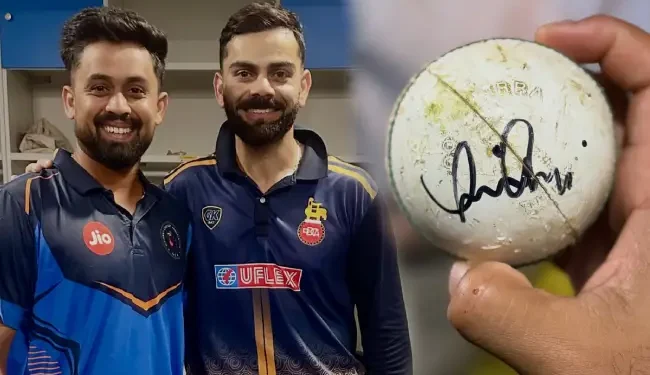 Virat Kohli Wins Hearts With Gesture to Young Bowler