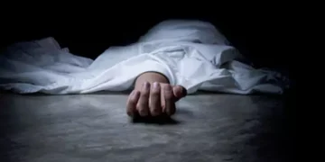 a married woman died in konaseema after her husband slapped her during a dispute. police registered a case and began investigation.