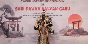 pawan kalyan inducted into kenjutsu, earning rare global recognition in japanese martial arts after decades of training.