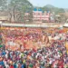 medaram maha jatara starts with gudi melige panduga as thousands of devotees offer prayers and take holy dips at jampanna vagu