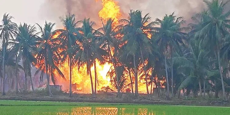 konaseema gas leak ongc fire to be controlled in 48 hours