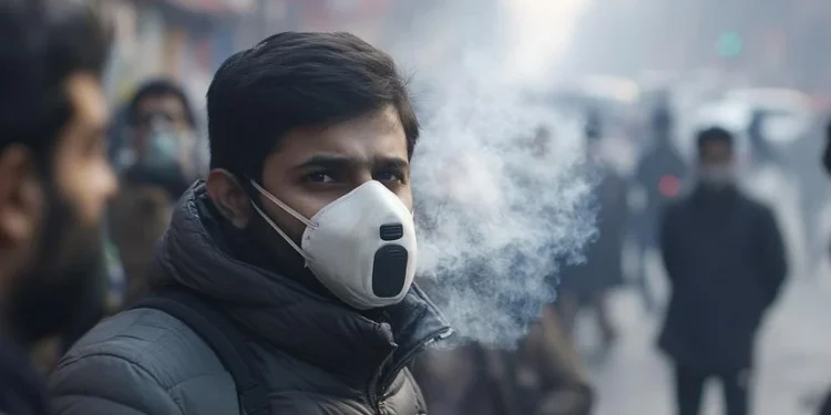 jnu study warns that delhi air pollution contains antibiotic-resistant superbugs far above who safety limits.