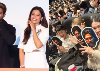 rashmika mandanna overwhelmed by fan love in japan