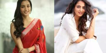 srinidhi shetty denies rumours linking her to anushka shetty and praises the actress for her kind and down to earth nature.