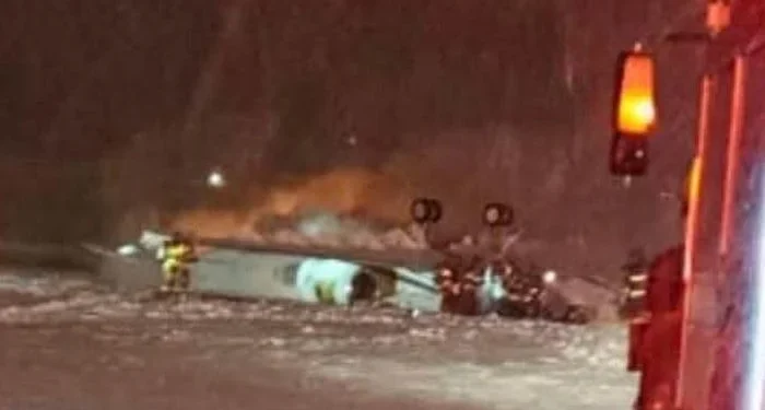 Bombardier Challenger 650 jet crash at Bangor International Airport Maine