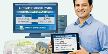 andhra pradesh’s automatic mutation system enables same-day registration and mutation, ending delays and illegal charges.