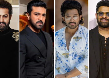 Prabhas Allu Arjun Ram Charan Jr NTR pan India movie comparison