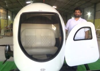 guntur-based magnum wings completes air taxi frame test and aims to launch commercial air taxi services in andhra pradesh within two years.