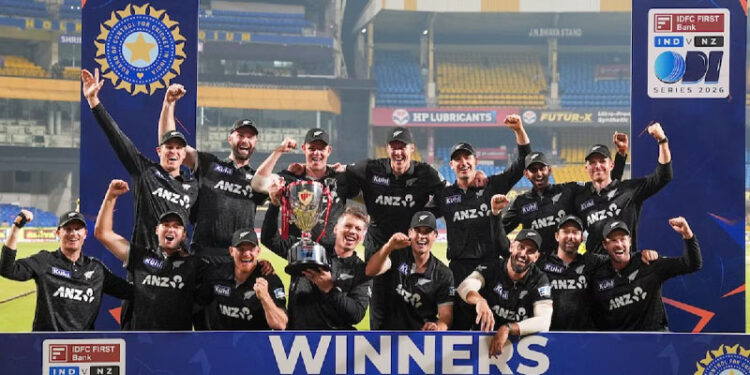 india vs zealand odi series ends in history as new zealand silence india to win their first-ever series on indian soil