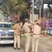 police investigation after firing near sbi main branch at koti