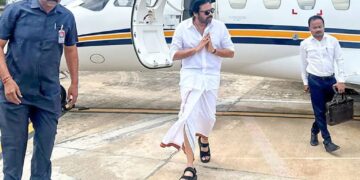 Pawan Kalyan attending Sikh martyrdom event in Nanded