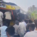 A speeding lorry hit a school bus in Chittoor, injuring 15 students. Police launched an investigation into the accident.