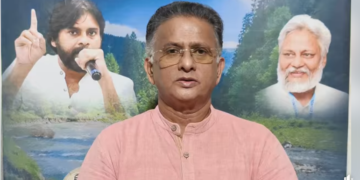 Janasena leader Satyanarayana Bolisetty speaking on temple committee representation issue