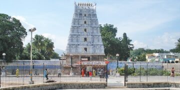 security failure at tirupati sri govindaraja swamy temple as an intoxicated man entered and climbed the gopuram, police investigate