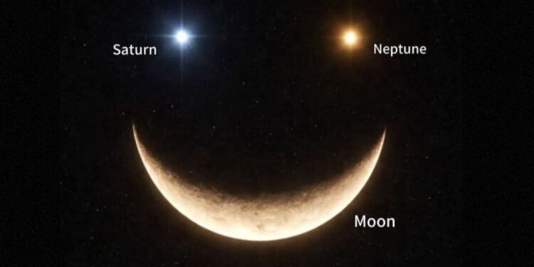 A rare Moon event on Jan 23, 2026 forms a smiley face