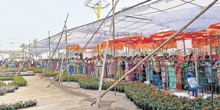 Devotees throng Arasavalli Surya Narayana Temple during Rathasaptami in Srikakulam