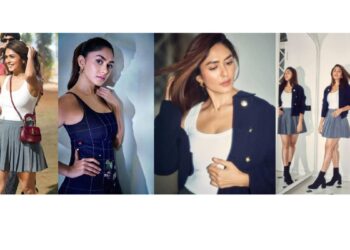 Mrunal Thakur at Mumbai promotional event in Korean-inspired outfit