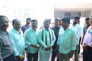 Minister Kollu Ravindra offering prayers at Simhachalam and Sampath Vinayaka temples in Visakhapatnam